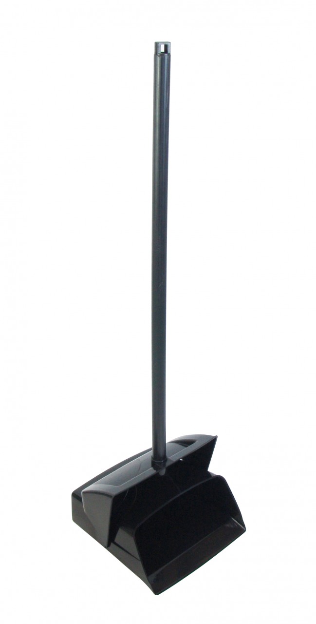 PÁ DE LIXO PLÁSTICA COM CABO